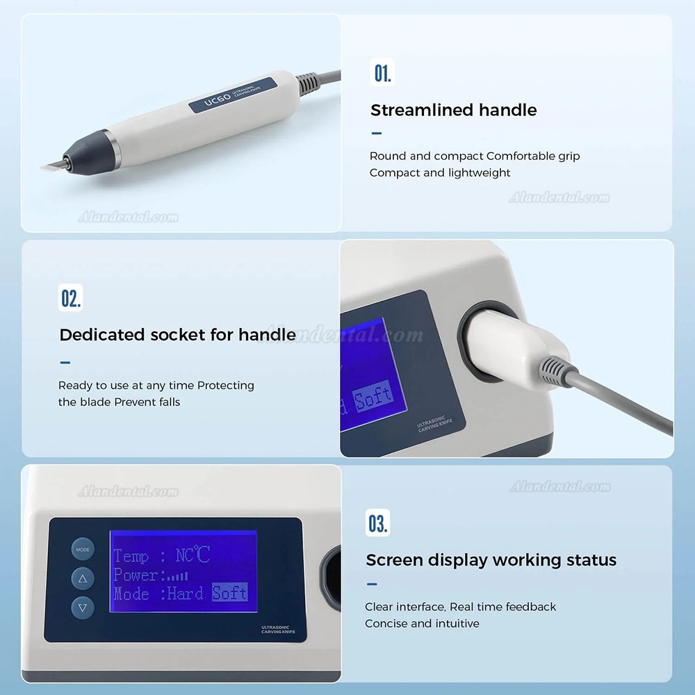 UC60 Ultrasonic Carving Knife Dental Brackets Engraving Cutting Device